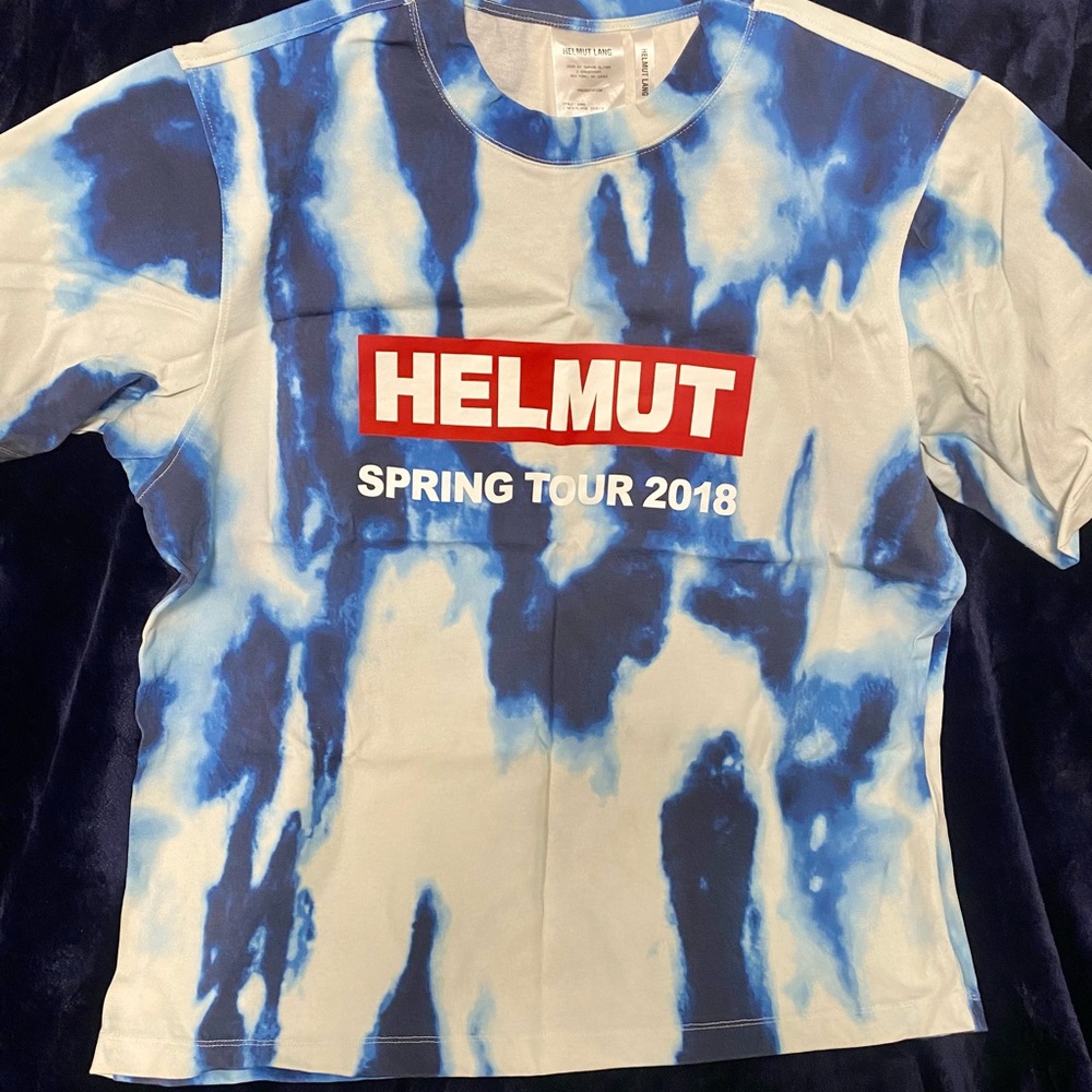 Helmut Lang Tye-Dye T-Shirt! Size L !! Excellent Condition